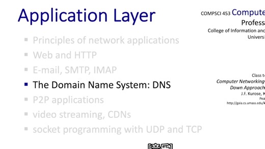 2.4 The Domain Name System (DNS)
