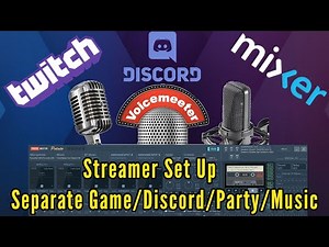 How to Setup VoiceMeeter Potato for OBS or XSplit & Streaming to Twitch + Discord
