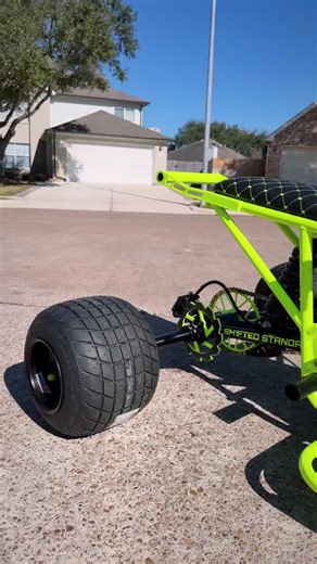 Custom Neon Green Electric Mini Quad for Thrilling Rides