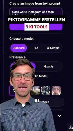 3 KI Tools zur Erstellung von Piktogrammen