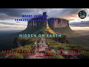 Mount Roraima:The Lost World at the Edge of Time–Venezuela,Brazil & Guyana ​#MountRoraima #LostWorld