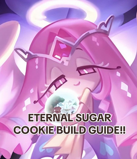 ETERNAL SUGAR COOKIE BUILD GUIDE!! I’m finally back!! #crk #cookierunkingdom #cookierun #cr #beascuit #biscuit #build #buildguide #tutorial #tut #eternal #eternalsugarcookie #eternalsugar #cookie #eternalsugarcrk #gaming #mobilegaming #pcgaming #funny #foryoupage #gamingontiktok #fyp #fy #foryou #informative #help @CookieRun