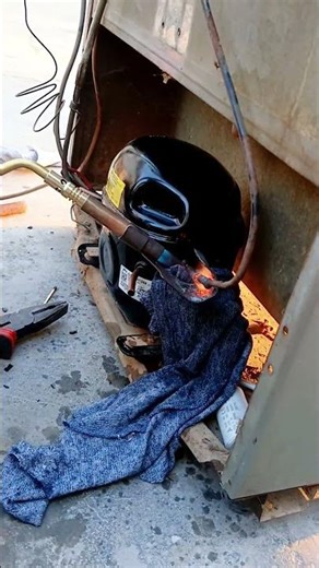 fridge🔧 compressor change