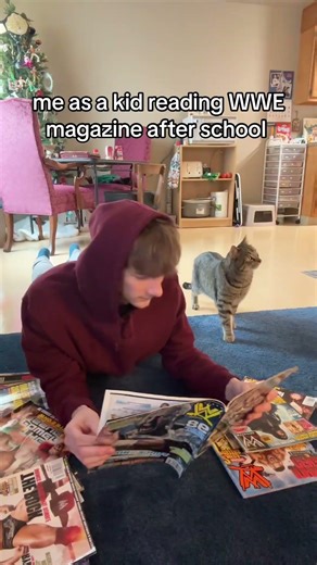 the only time we would actually read😂 #WWE #shorts #wrestling