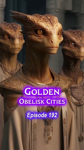 Alien Worlds Found in Golden Canyon Obelisk Cities