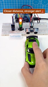 Why This Arduino Sensor Project Feels So Professional 🤯#ArduinoProject #UltrasonicSensor #SmartParking #DIYElectronics #STEMEducation | SunFounder Makerspace