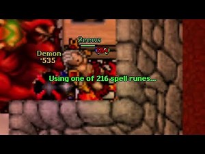 Zeews | DEMON HELMET QUEST SOLO (Balera, Tibia 7.8)