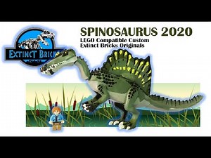 SPINOSAURUS 2020 LEGO DINOSAUR CUSTOM I спинозавр 2020 I 스피노 사우루스 2020 I สปิโนซอรัส 2020 I 棘龙2020