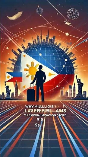 Why Millions of Filipinos Leave Their Homeland: The Global Migration Story #philippines