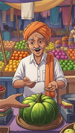 A Day in the Life of a Happy Indian Farmer 🌾 | 2D Animation