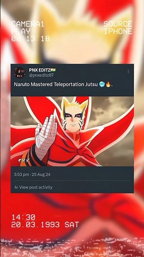 Naruto Mastered Teleportation Jutsu 🥶🔥