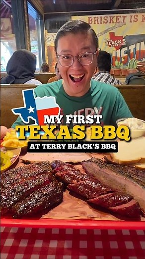 🍖 My first Texas BBQ experience ever #austin