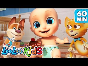 🌟 Hey Diddle Diddle & More Playful Rhymes - 1 Hour of Nursery Rhymes Magic by LooLoo Kids!