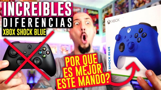 INCREIBLES DIFERENCIAS 😱 entre estos dos MANDOS!!" 🔥 XBOX SERIES X Controller Shock Blue unboxing