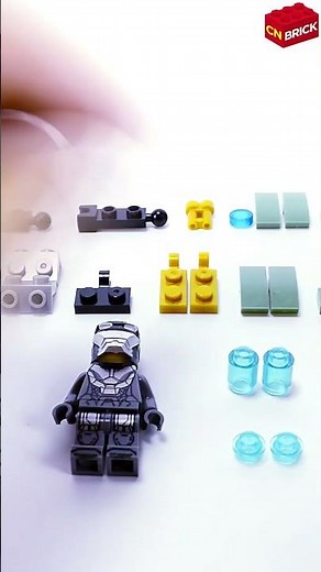 LEGO IRON MAN MK 25 DLP 9065 Unofficial LEGO