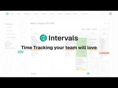 Intervals Demo: Time Tracking, Projects & Invoicing in Under 3 Minutes