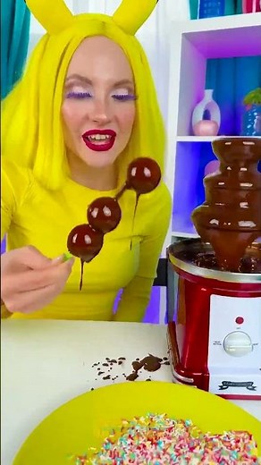 Chocolate Fountain Fun: The Ultimate Party Hack! 🍫🎉