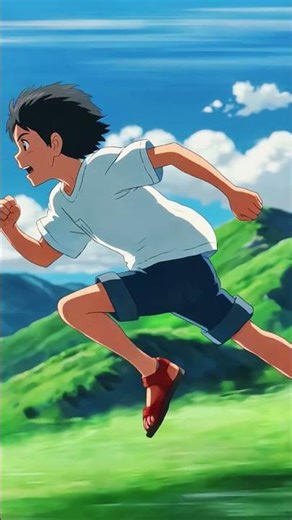 انطلق! رحلة ل عالم الأحلام بلمسة AI 💙✨ #جيبلي #anime #manga