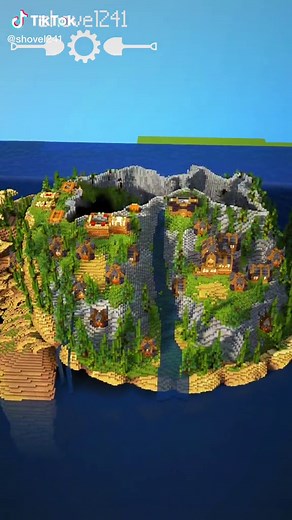 Avatar-Inspired Minecraft: Lionturtle Island Build