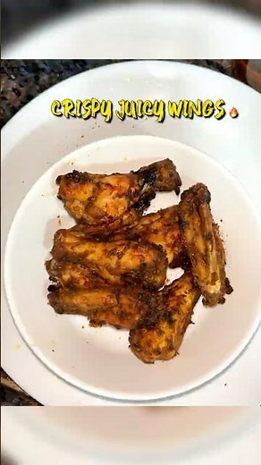 Crispy Juicy Chicken Wings Recipe | Better Than KFC 😍🔥 #shorts