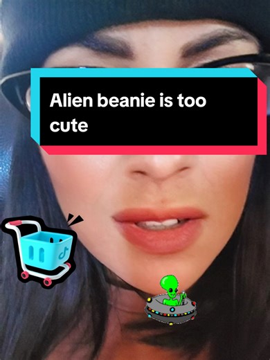 Get your cute alien beanie today!!! 👽 #alien #beanie #foryoupage