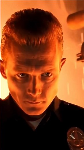 Terminator 2: The Last Judgment (1991)🤖🔥 T-1000 Scene 💀🔫 #shortvideo #funny #terminator #shorts #fyp
