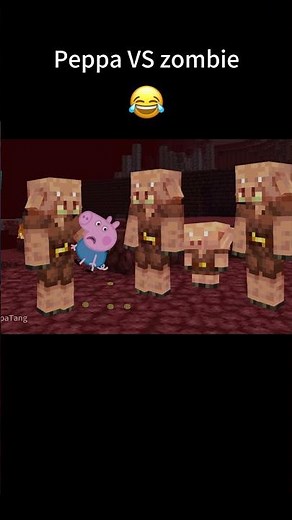Peppa's Family Enters the Nether! #minecraft #animation #peppapig #funny