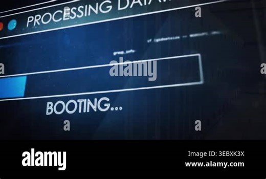 Animation of text and data processing over computer servers. Global computing, digital interface and data processing concept digitally generated video Stock Video Footage - Alamy