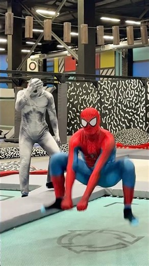 Zombie or Spider-Man?😱 #spiderman