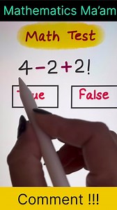 Math Challenge 🧠✍️ #reelsviralシ #brainchallenge #education #EducationalVideos #learning #elearning #howto #tutorial #challenge #educationforall | Mathematics Ma'am