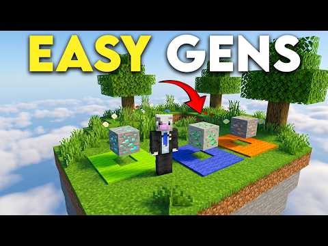 How to Make The EASIEST Generators in Minecraft!