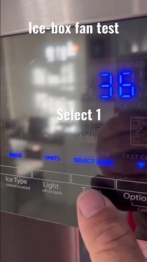 Refrigerator Whirlpool how to test ice-box fan motor WRX735SDBM