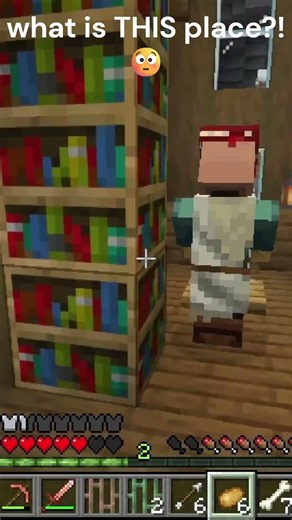 Wait… what is THIS place?! 😳 #minecraft #gaming #detioos #shorts