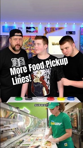 TASTY PICKUP LINES!! 😜🤣 #shorts #uploadsoffun