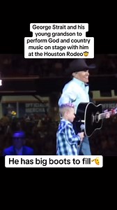 A moment straight from the heart of Texas. At the Houston Rodeo, George Strait introduced someone very special to the stage—his grandson. Together, they performed God and Country Music, and there wasn’t a dry eye in the house.It was more than just a duet—it was a passing of the torch, a celebration of family, faith, and the music that brings us all together. Moments like these remind us why George’s legacy isn’t just about the songs—it’s about the soul behind them.Were you there to witness this 
