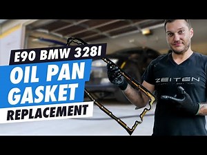 DIY E93 BMW 328i Oil Pan Gasket Replacement (E90,91,92)