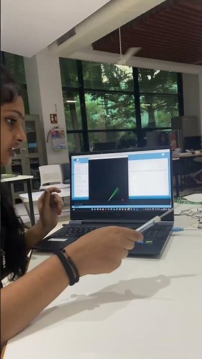 Radar with Ultra Sonic sensor🔥#arduino #ai #iot #ultrasonicsensor #esp32 #electronics #telugu