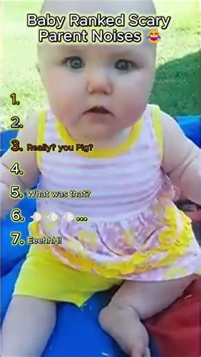 Parents Made Weird Noises… Baby Was NOT Ready 💀#shorts #funnybaby #cute #baby #babyshorts #cutebaby