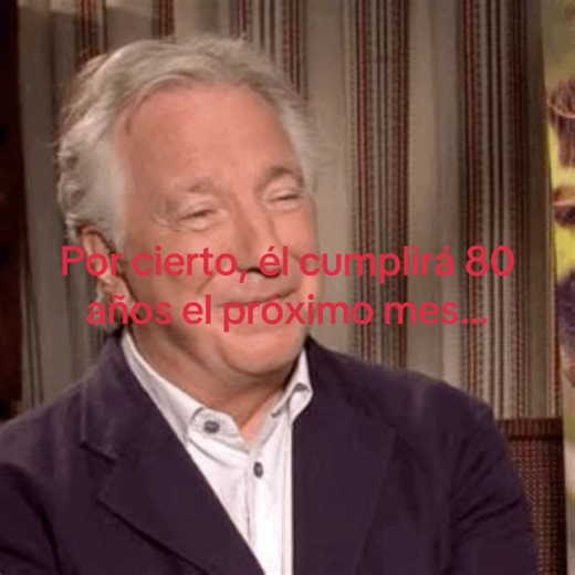 El próximo mes será su cumpleaños, el 21 de febrero y espero todos estemos en nuestra silla mecedora leyendo Harry Potter y cuando nos pregunten solo diremos: “Always”. Te mandamos abrazos al cielo, Alancito. Te amamos. 💕#alanrickmanforever #alanrickmanlovers #Always #alanrickman #paratiiiiiiiiiiiiiiiiiiiiiiiiiiiiiii