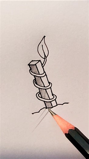 How to drawing plants #easydrawing #howtodraw #arts #sketch