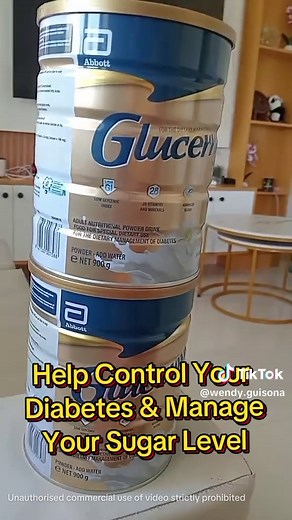 Glucerna Vanilla Milk Powder for Diabetes Management