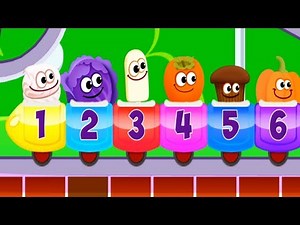Baby Lean Numbers 1 2 3 with Funny Food 3 - Play Math kids Number Games For Toddlers And Kids