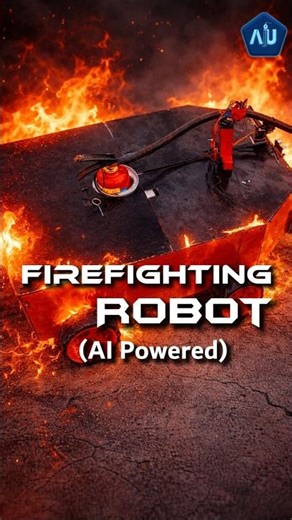Can This Robot Replace Fireforce ? How to solve through AI based Robotics machine