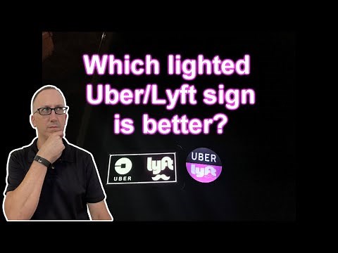 Which Uber/Lyft Lighted Sign is Best?