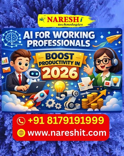 Best AI for Working Professionals: Boost Productivity in 2026 | AI Career in Hyderabad AI Jobs.