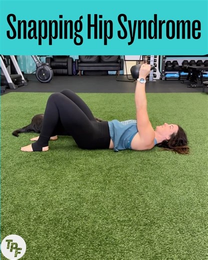 Dr. Stacie Barber | Physical Therapist + Strength Coach on Instagram: "🎁 (INTERNAL) SNAPPING HIP SYNDROME 🎁 Having hip pain or dysfunction & want more help? Exercises like this can be found in our Hip Fix program! Want more info?Comment “snap” below 👇 📍Snapping Hip Syndrome is a dysfunction where you feel a “snap”, “pop” or “click” when performing various hip movements. There are 2 main types: internal & external. Today we’ll be talking about Internal Snapping Hip