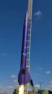 Our gnarly seven-motor flight of "The Hash Slinging Slasher," a 200-pound high-power rocket #rocketry #science #DIY #throwback | Rocket Vlogs