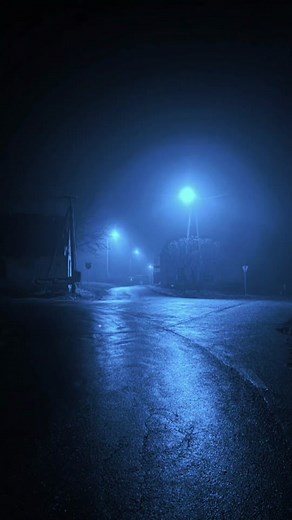 Dark Snowy Night - Ambient Vibes for a Calm Dark Aesthetic