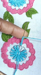 47K views · 576 reactions | Marvelous Flower Embroidery Design by Hand | Stitching Garden | Facebook