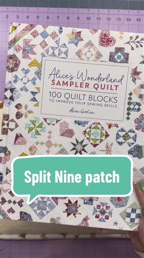Day 20/100: Split Nine Patch Quilt Journey
